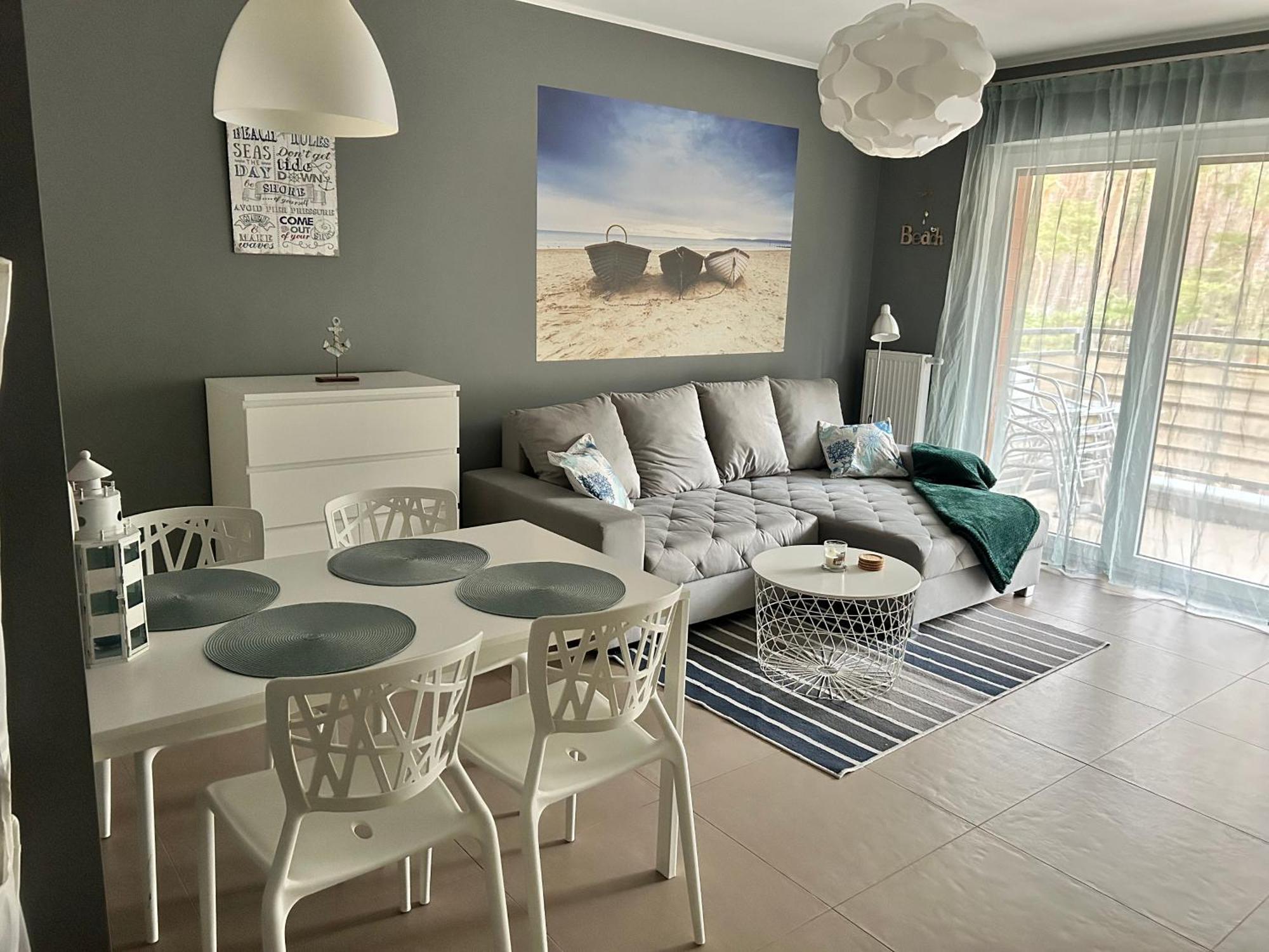 Apartament Przy Lesie Międzywodzie Exterior foto